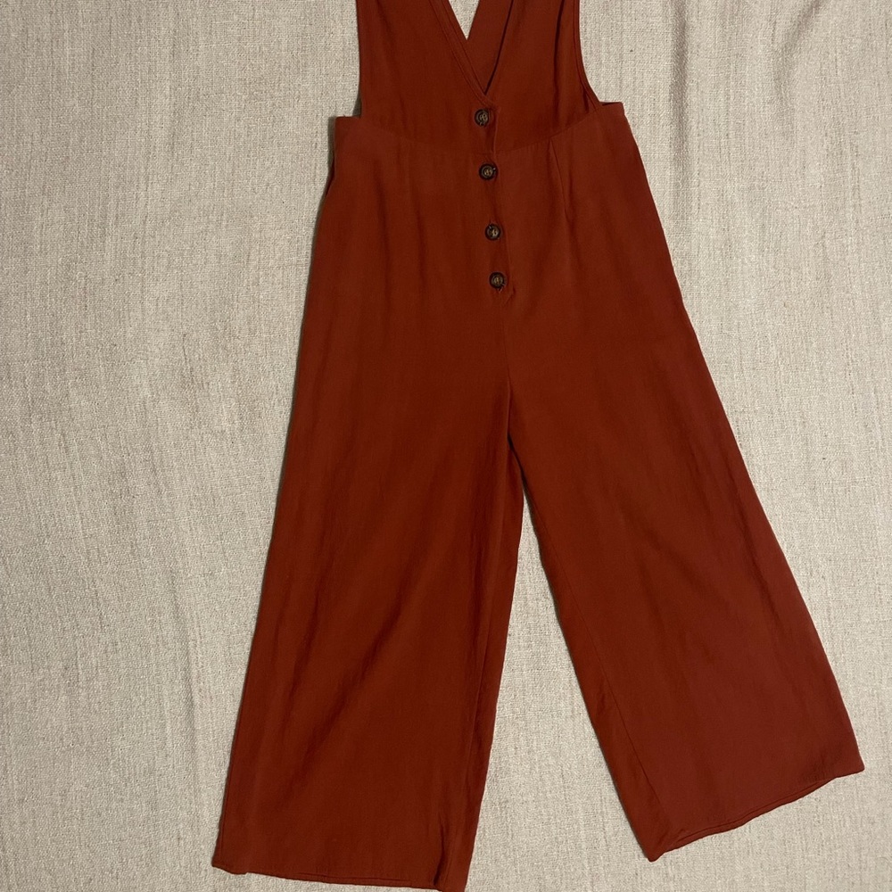 Wide leg jumper